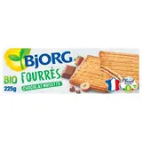 Bjorg Fourrés chocolat au lait, noisettes Bio, 225g