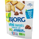 Bjorg Mini Fourrés Chocolat au Lait Bio, 180g