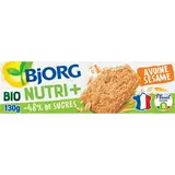 Bjorg Biscuits Avoine Sésame Nutri+ Bio, 130g