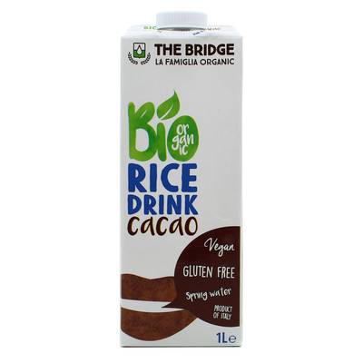 The Bridge Boisson au riz et cacao bio, 1L