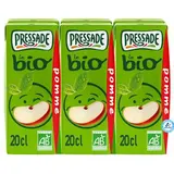 Pressade Nectar de pomme bio briquette, 6x20cl