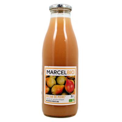 Marcel Bio Nectar de poire BIO, 75cl