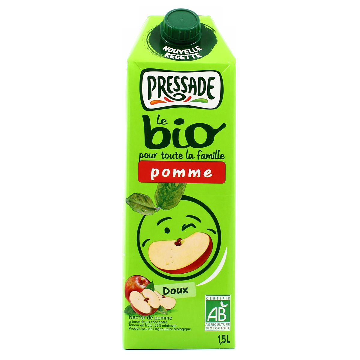 Pressade Nectar de pomme bio, 1,5L