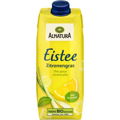 Alnatura Thé glacé citronnelle Bio, 50cl