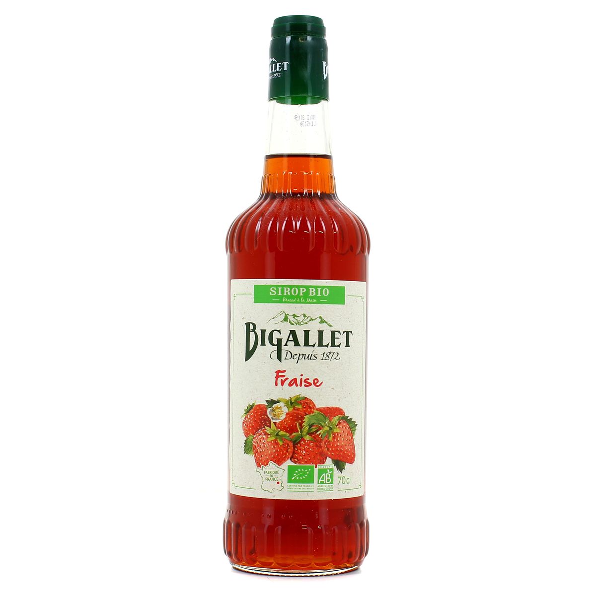 Bigallet Sirop de Fraise BIO, 70cl