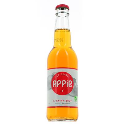 Appie Cidre L'Extra Brut BIO 6,5°, 33cl