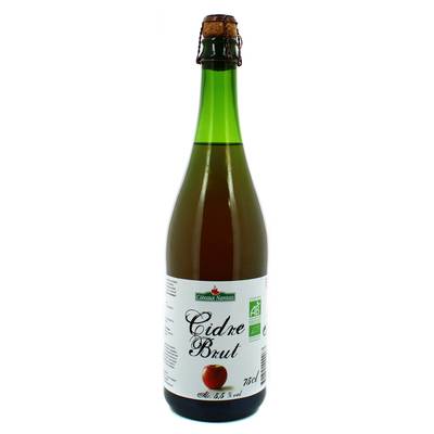 Coteaux Nantais Cidre brut bio 75cl, 75cl