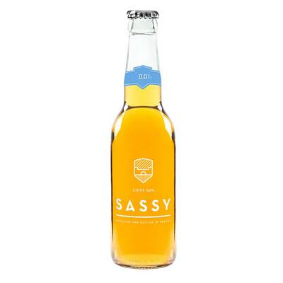 Maison Sassy Cidre Bio Sans Alcool 0.0%, 33cl
