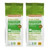 Ethiquable - Commerce Equitable Café moulu Arabica Bio d'Équateur, Lot de 2x250g