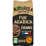 Naturela Café en Grains Pur Arabica Bio, 500g
