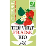 Clipper Thé Vert à la Fraise Bio, 20 sachets