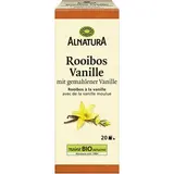 Alnatura Infusion de Rooibos avec de la Vraie Vanille Bio, 20 sachets