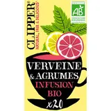 Clipper Infusion Verveine Agrumes Bio, 20 sachets