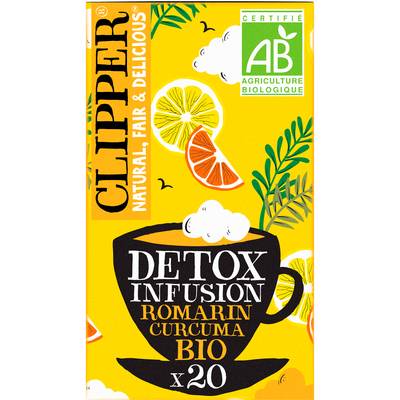 Clipper Infusion Detox Romarin Bio, 20 sachets