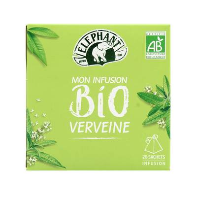 Elephant Infusion à la verveine bio, 20 sachets