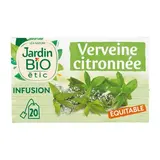 Jardin Bio Etic Infusion Verveine citronnée Bio, 20 sachets