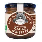 Emile Noël Pâte à tartiner cacao noisette bio, 340g