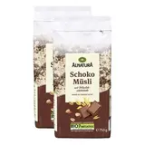 Alnatura Muesli au chocolat bio, Lot de 2x750g