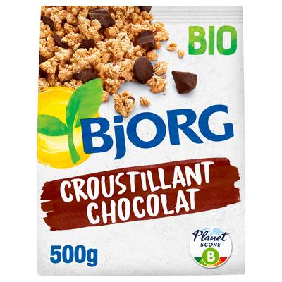 Bjorg Céréales Croustillants chocolat Bio, 500g