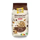Grillon Or Krounchy Muesli Chocolat sans gluten BIO, 500g