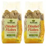 Alnatura Flocons d'épeautre bio, Lot de 2x200g
