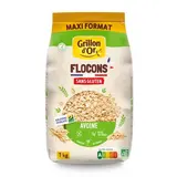 Grillon Or Flocons Avoines Sans Gluten Bio, 1kg