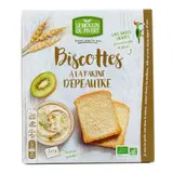 Le Moulin du Pivert Biscottes bio à la farine d'Épeautre, 270g