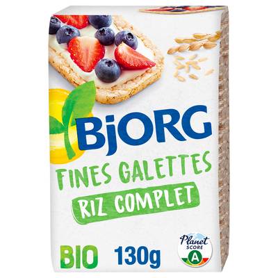 Bjorg Fines galettes de riz bio, 130g