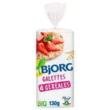 Bjorg Galettes 4 Céréales Bio, 130g