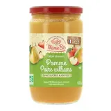 Mamie Bio Dessert pomme poire williams sans sucres ajoutés bio, 680g