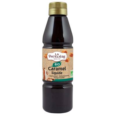 La Patelière Caramel liquide bio, 250ml