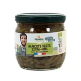 Priméal Haricot vert Extra Fin bio Origine France en bocal, 370ml