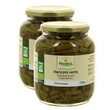 Priméal Haricots verts Bio en bocal, Lot de 2x360g