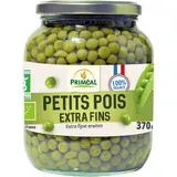 Priméal Petits pois, bio en bocal, 215g