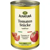 Alnatura Tomates en Morceaux Nature Bio en conserve, 400g