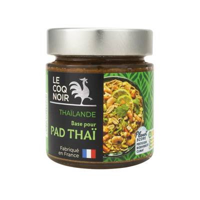Le Coq Noir Base pour Pad Thaï Bio en bocal, 130g