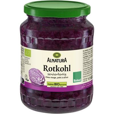 Alnatura Chou Rouge BIo en bocal, 650g