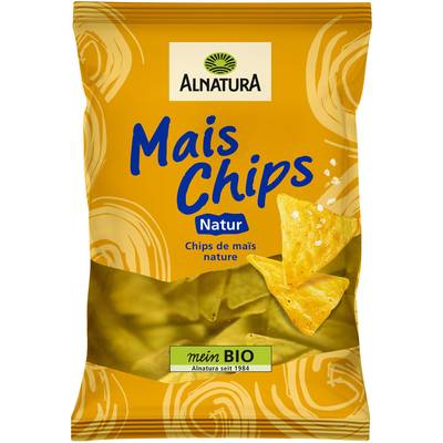 Alnatura Chips de maïs Tortilla nature bio, 125g
