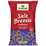 Alnatura Bretzels bio salés au blé complet, 125g