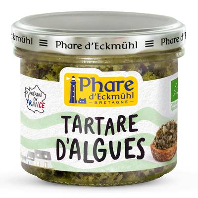 Phare d'Eckmuhl Tartare d'algues bio en bocal, 90g