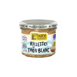 Phare d'Eckmuhl Rillettes de thon Pêche Responsable en bocal, 120g