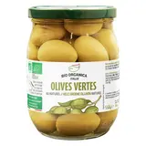 Bio Organica Italia Olive verte entière bio en bocal, 550g