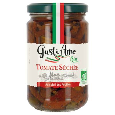 Gusti Amo Tomates Séchées Bio en bocal, 280g
