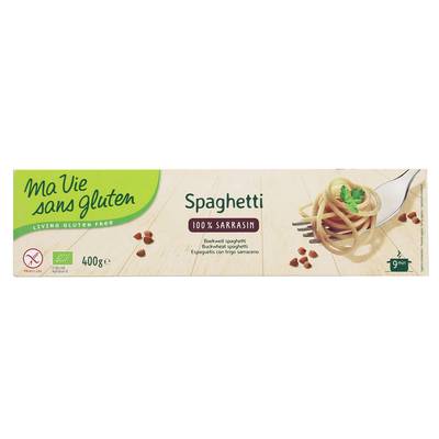 Ma Vie Sans Gluten Spaghetti 100% sarrasin bio, 400g