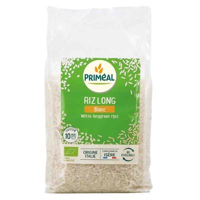 Priméal Riz Long Blanc, bio, 1kg