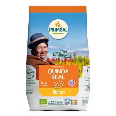 Priméal Quinoa Real bio blanc, 1kg