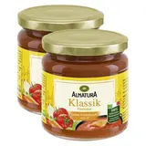 Alnatura Sauce Tomate Classique Bio en bocal, Lot de 2x350g