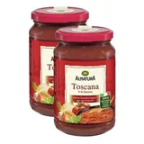 Alnatura Sauce tomate à la Toscane bio en bocal, Lot de 2x325ml