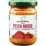 Bio Organica Italia Pesto Rouge bio, aux tomates séchées en bocal, 140g