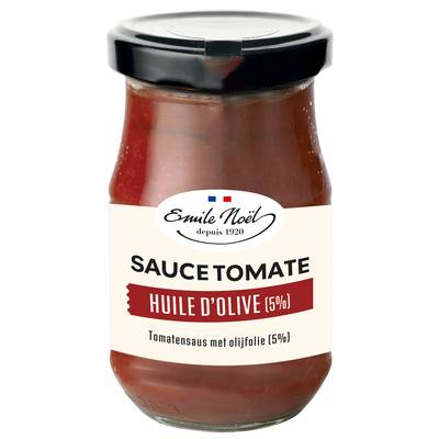 Emile Noël Sauce tomate bio à l'huile d'olive et tomate de Provence en bocal, 350g